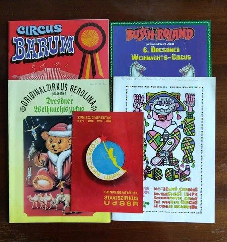 Zirkus programmhefte barum - programmhefte,