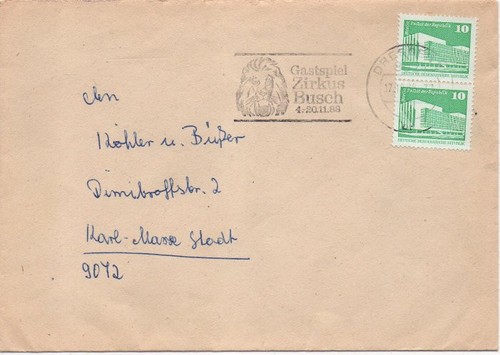 Ddr brief mit - ddr,, ab