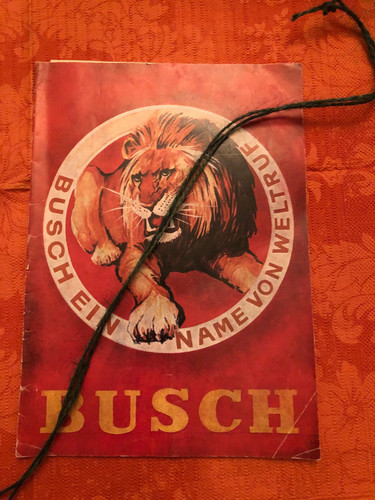 Zirkus busch saison 1975 - saison,