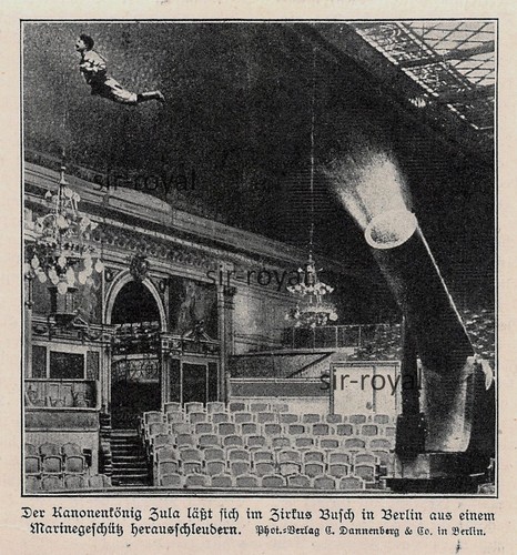 Kanonenkönig zula zirkus - kanonenkönig,