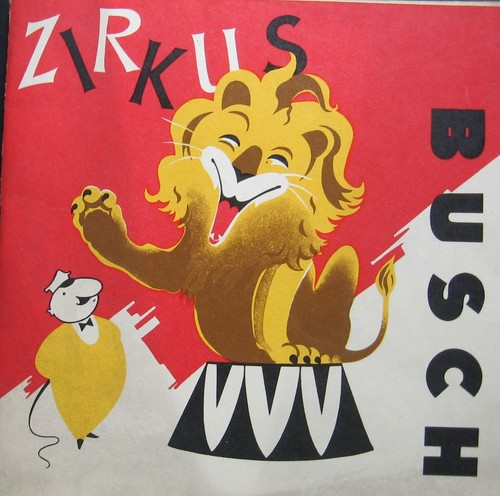 Programmheft zirkus busch 1966 - programmheft,