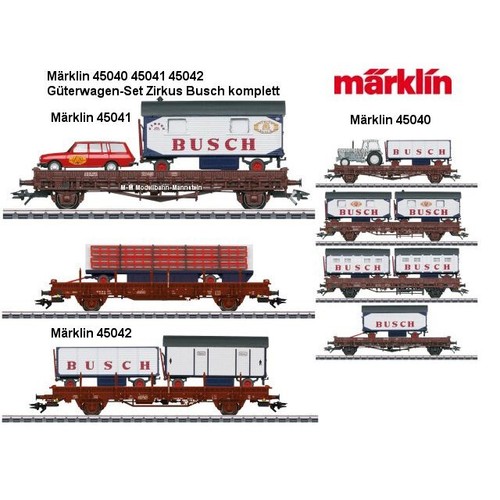 Märklin 45040 42 - 45040/41/42, h0