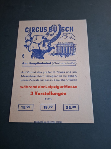 1954 leipzig ddr flugblatt - 1954,