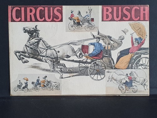 Zirkus circus busch - ak,