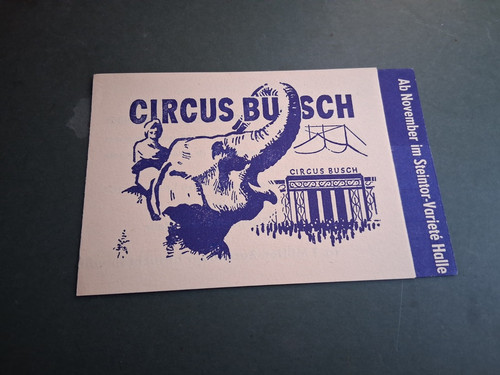 1952 halle ddr werbeheft - 1952,
