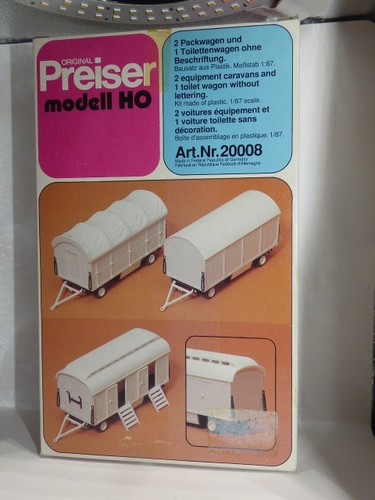 Preiser 20008 zirkus 2 - h0,
