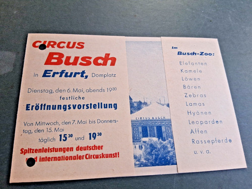 1952 erfurt ddr werbeheft - 1952,
