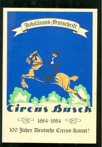 Jubiläums festschrift circus - jubiläums-festschrift,