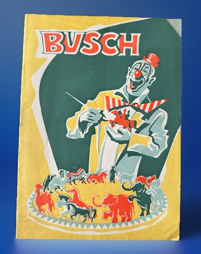 Programm heft circus - programm,