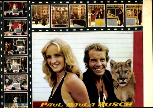 Zirkus paul und paula - ak,