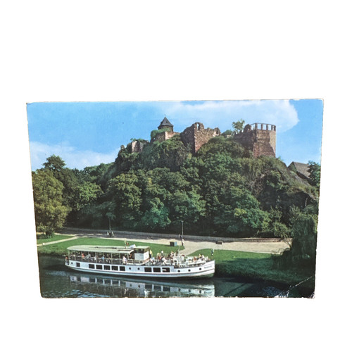 Postkarte halle saale - postkarte, burg
