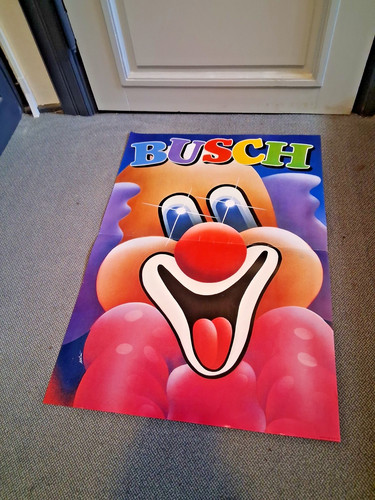 1989 ddr plakat 82x59 zirkus - 1989,